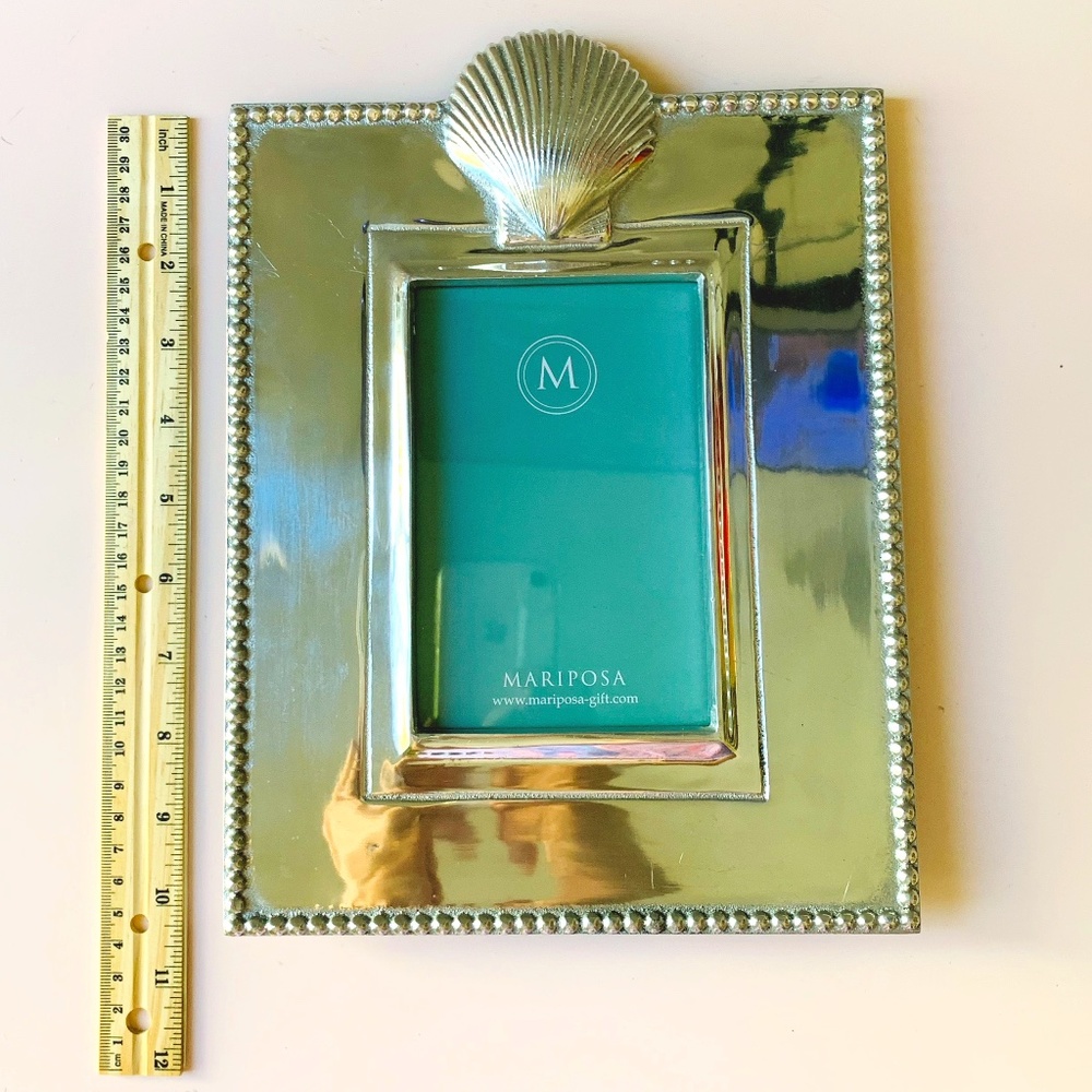 Mariposa Aluminum Beaded Shell Frame
